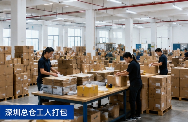 深圳总仓 · 周一打包